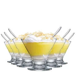 Taças de Sobremesa New Egito (6 Taças + 6 Colheres) 225ml - Ruvolo