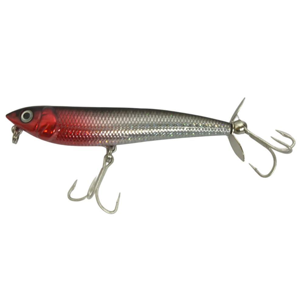 Isca Artificial Ottoni C/ Hélice Superfície Para Pesca PF2162S Tucunaré Dourado Traíra Robalo