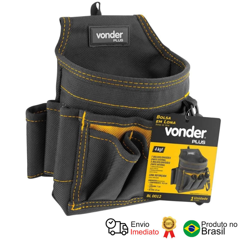 Bolsa Em Lona Bl 0012 Vonder Plus em Oferta na Shopee