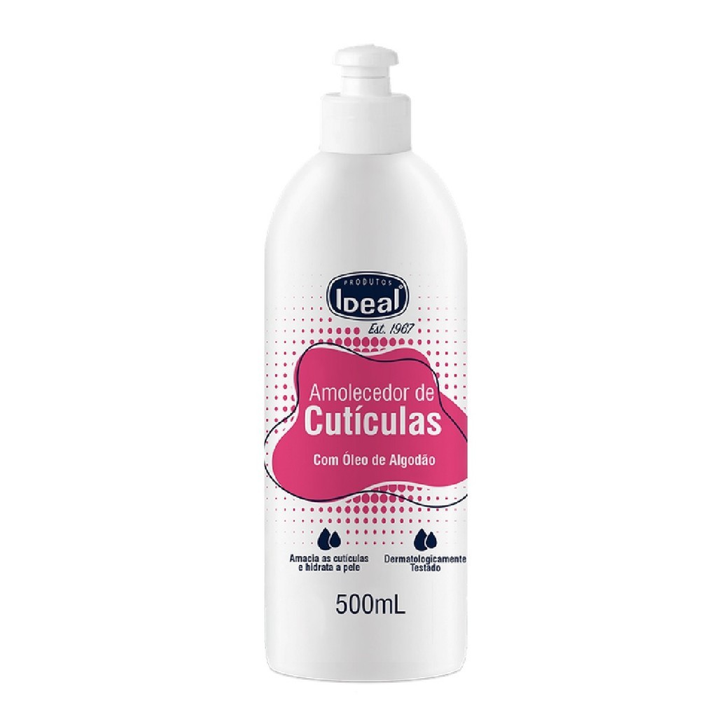 Ideal Amolecedor C/ Oleo De Algodao 500ml em Oferta na Shopee