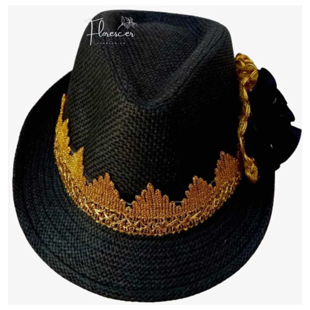 Chapéu Preto Dourado Dama da noite Mulambo Maria Padilha Calunga Encruza Umbanda e Candomblé