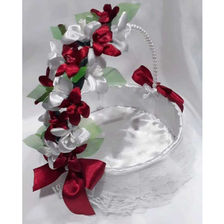 Cesta Maya de Florista para Casamento, Cesta de Pétalas e Florista para  Casamento e Dama de Honra.