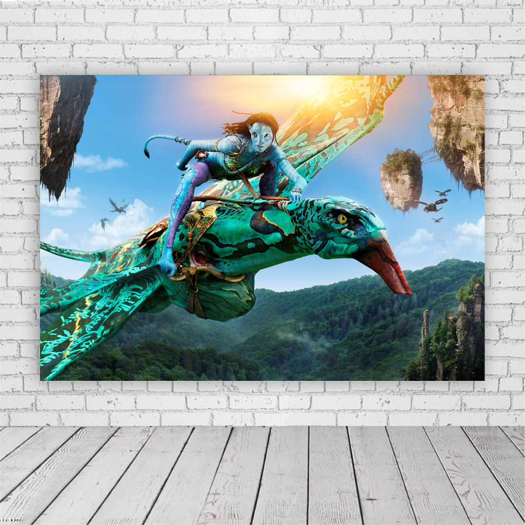 Painel de Festa em Lona 2x2m Personalizado em Lona Fosca - Avatar