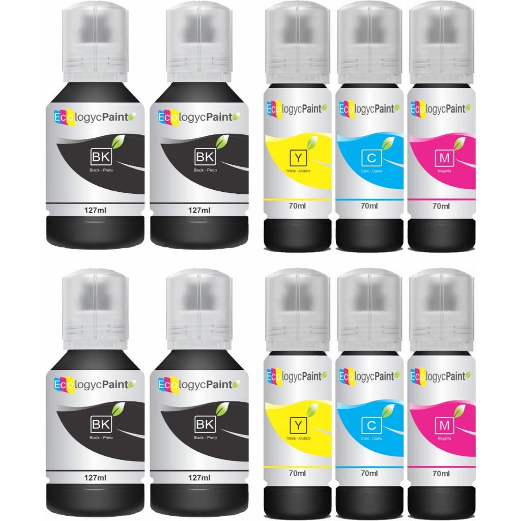 8 Tintas Para L4150 L4160 L3150 L3250 L4150 tintas compatíveis  l4150