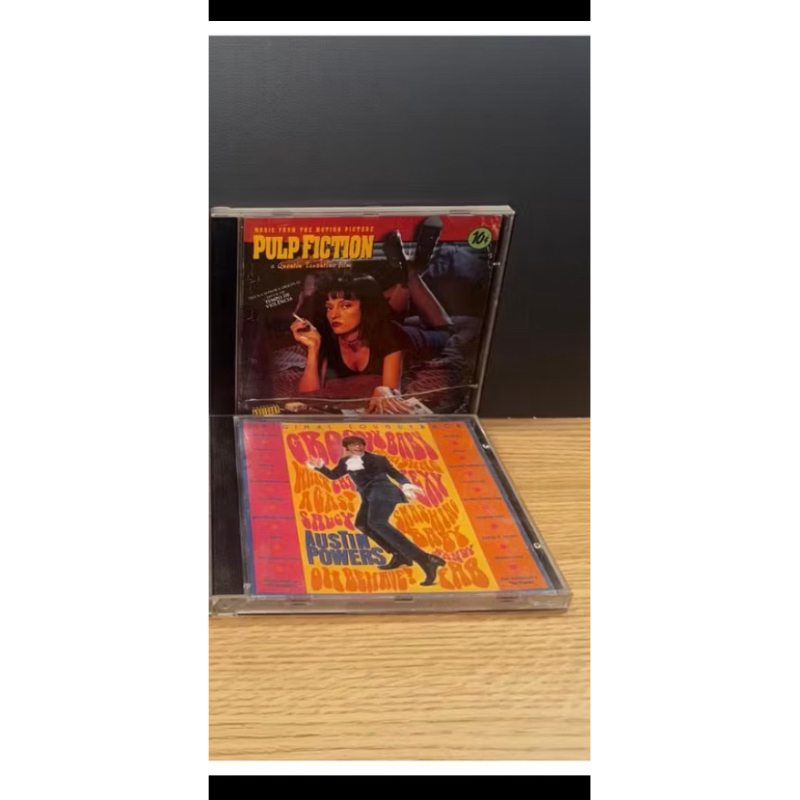 Cd Pulp Fiction + Austin Powers Trilhas Sonoras Originais dos Filmes