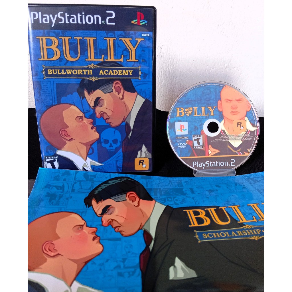 Jogo Bully Dublado ou Legendado em Português para Play 2 Mídia Física Box e Poster