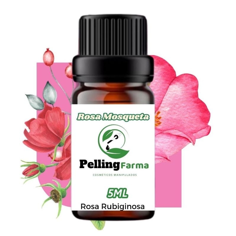 óleo de rosa mosqueta 100% puro para manchas 10 ml
