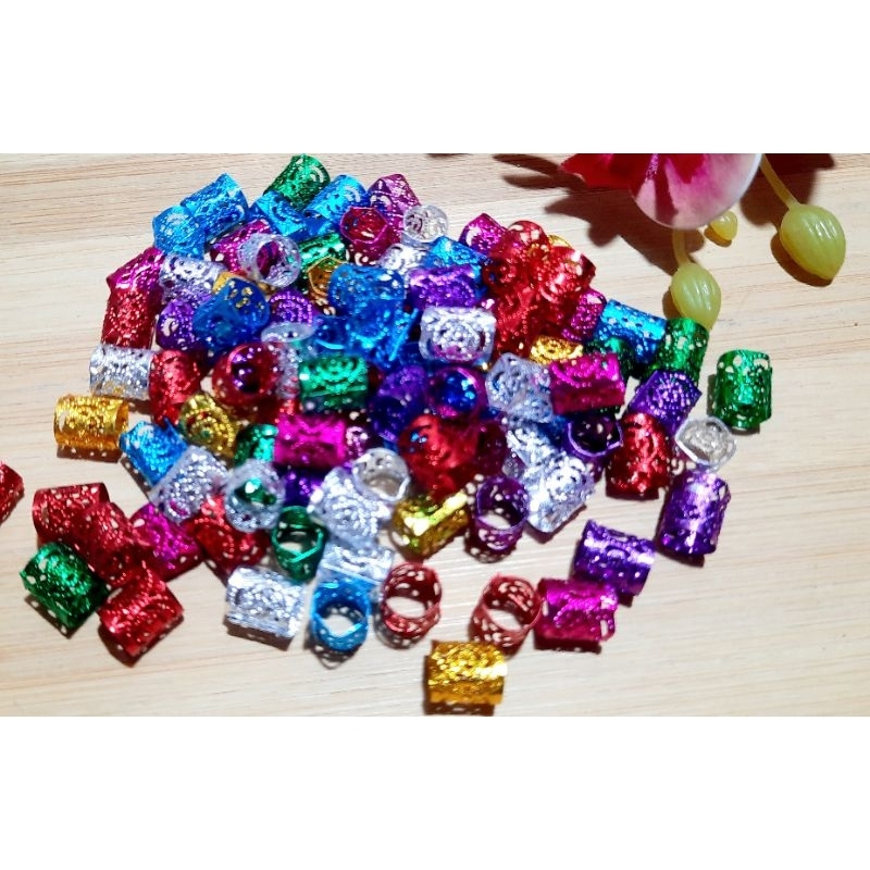 30 peças Anéis para trança Pet penteados em Oferta na Shopee