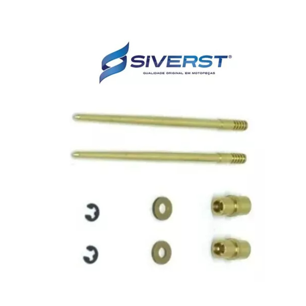 Agulha Pistonete C/ Sede Cb 400 / Cb 450 Siverst Par (Recondicionado) Siverst