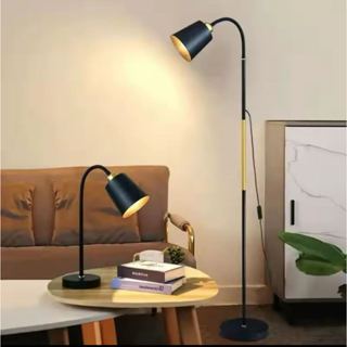 luminaria de chão LED  de metal ajustável  disponíveis para sala de estar quarto estudo e ...