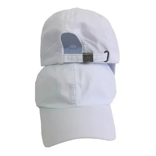 Boné Branco Liso De Sarja Unissex Aba Curvada Com Regulagem em Oferta na Shopee