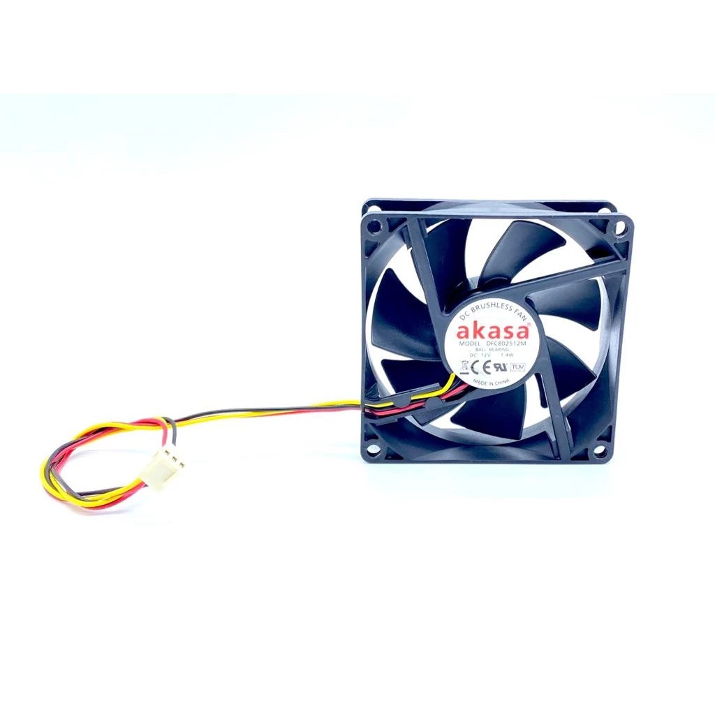 Ventilador FAN Cooler 80x80x25MM 12VDC DFC802512M Akasa