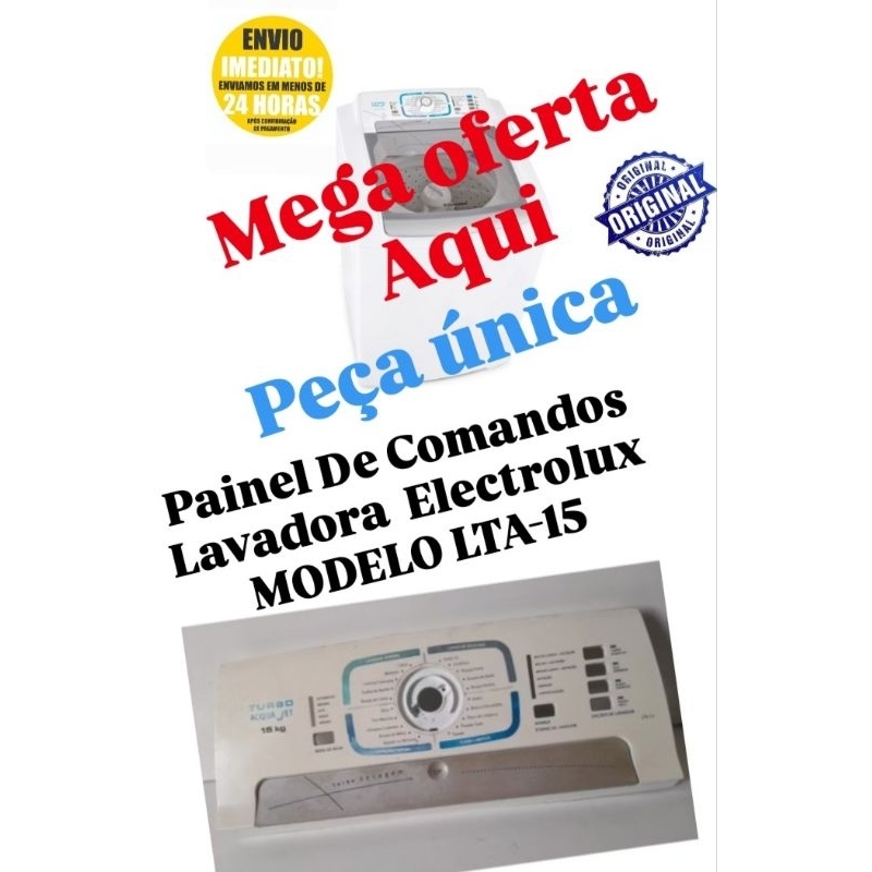 Painel De Comandos Lavadora  Electrolux MODELO LTA-15