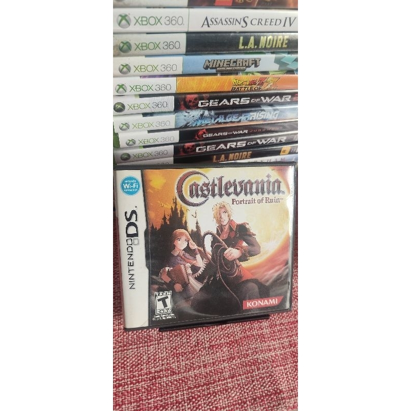 Jogo para Nintendo DS/3ds Castlevania Portrait Of Ruin Usado item raro de coleção