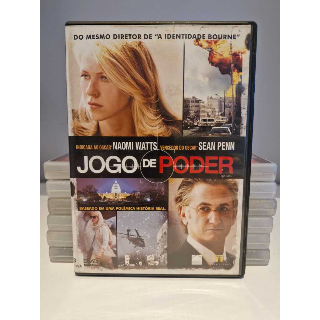 JOGO DE PODER - Naomi Watts Sean Penn - DVD - Original