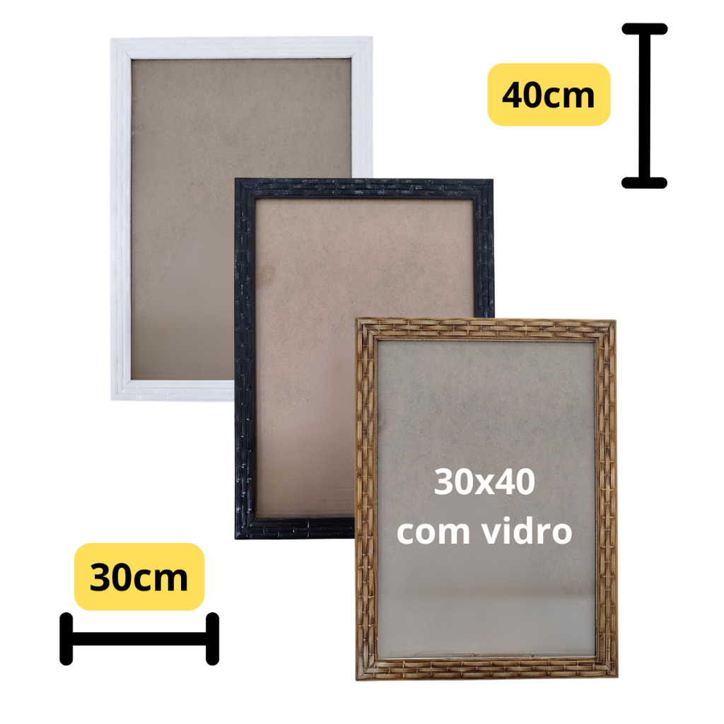 Quadro 30x40 com Vidro: Onde Comprar | BuscaProdutos