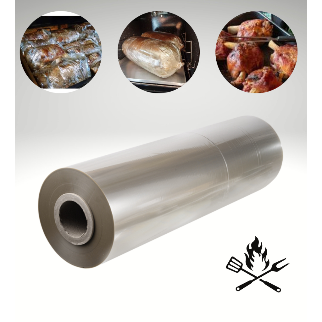 Bobina Papel Celofane Churrasco Poliester 60cm X 200 Metros em Oferta na Shopee