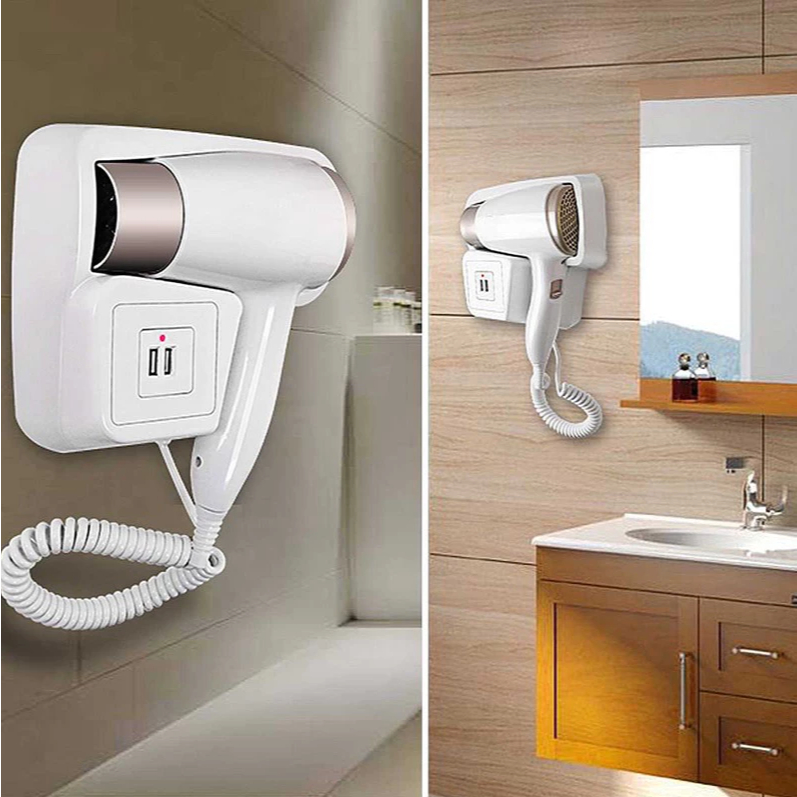 Secador De Cabelo Parede Suporte Hotel Pousada Top 110v