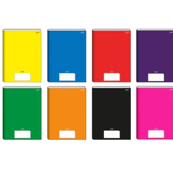 Caderno Brochurão Universitário Grande 96 Folhas Capa Dura Stiff Jandaia