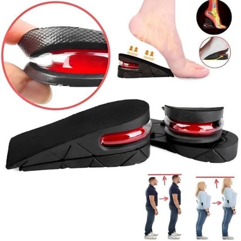 Palmilha ELEVADOR Aumente 3cm De Altura Air Max Anti Impacto