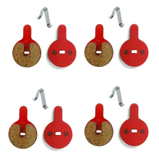 4 Pares de Pastilha de Freio Disco com Furo e Mola – Bike Aro 29 | Marca AVIOS - Modelo P01 Furada em Oferta na Shopee