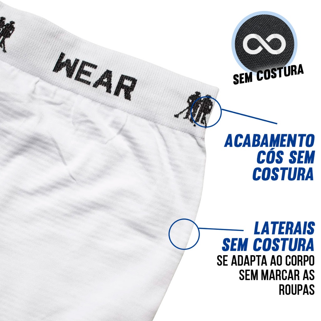 Kit 12 Cuecas Boxer Polo Wear Infantil Juvenil Sem Costura Microfibra Confortável Original Masculina · foto 2