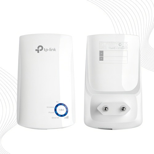 Repetidor TP link 300mbps Branco Sinal Wi-Fi amplificador de sinal TL Wa850RE Bivolt Wireless