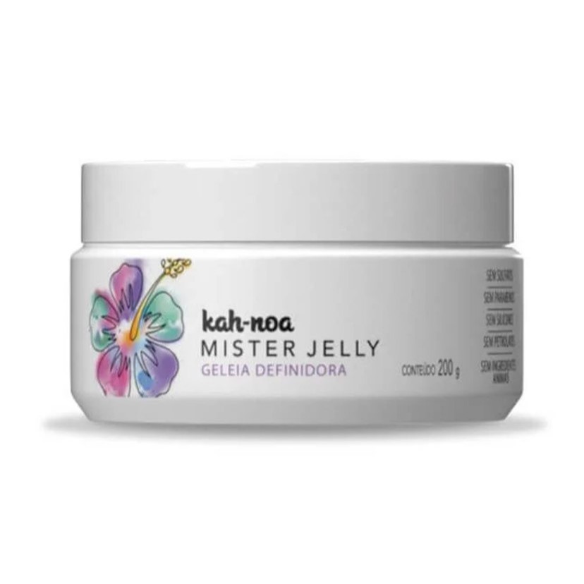 Kah-Noa Mister Jelly 200g – Geléia Natural para Cachos Perfeitos e Hidratados