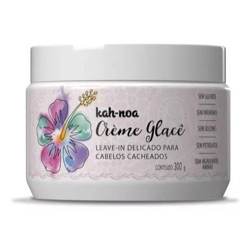Creme Glacê 300g Kah-Noa  ENVIO RÁPIDO– Leave-in Delicado para Cachos Macios e Radiantes