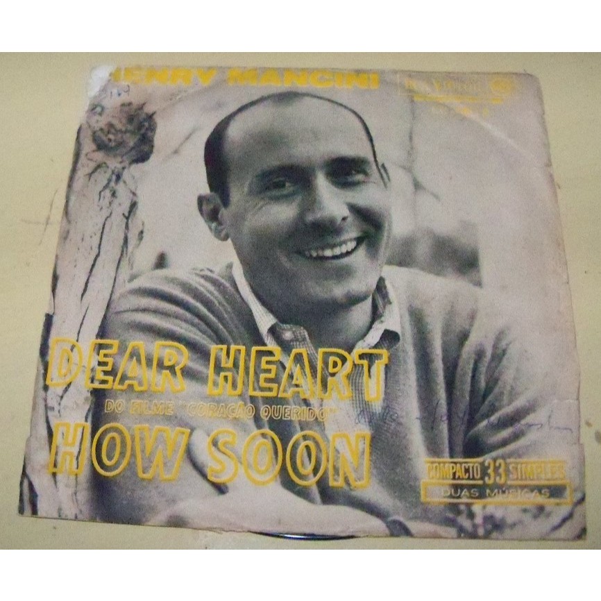 Compacto Disco de Vinil  Henry Mancini, RCA Victor