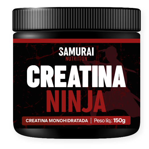 Creatina Monohidratada Linha Ninja - Samurai Nutrition em Oferta na Shopee