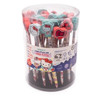 POTE COM 30 LÁPIS GRAFITE HB COM BORRACHA HELLO KITTY/LEO&LEO/PAPELARIA FOFA KAWAII/MATERIAL ESCOLAR em Oferta na Shopee