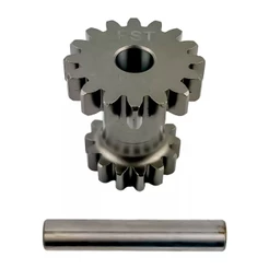 Engrenagem Intermediária de Partida Honda CBX 200 Strada - XR 200 - NX 200 com eixo.