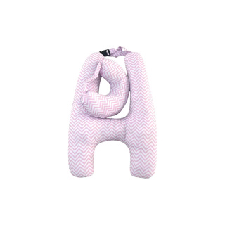 Almofada Em Forma H Adulto E Infantil Com Apoio Para Pescoço De Dormir Para Viagens Descanso em Oferta na Shopee