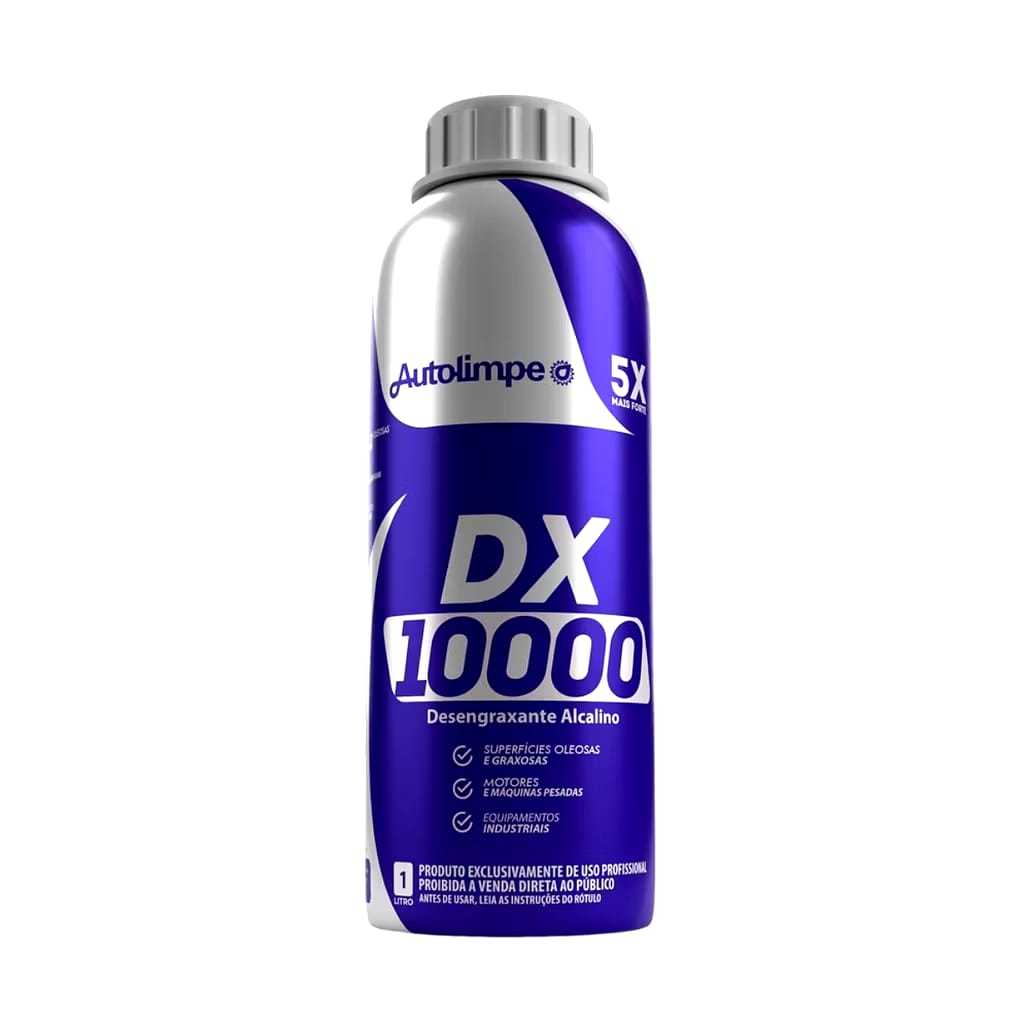 DX 10000 Desengraxante Alcalino 1L -1/100 - Autolimpe