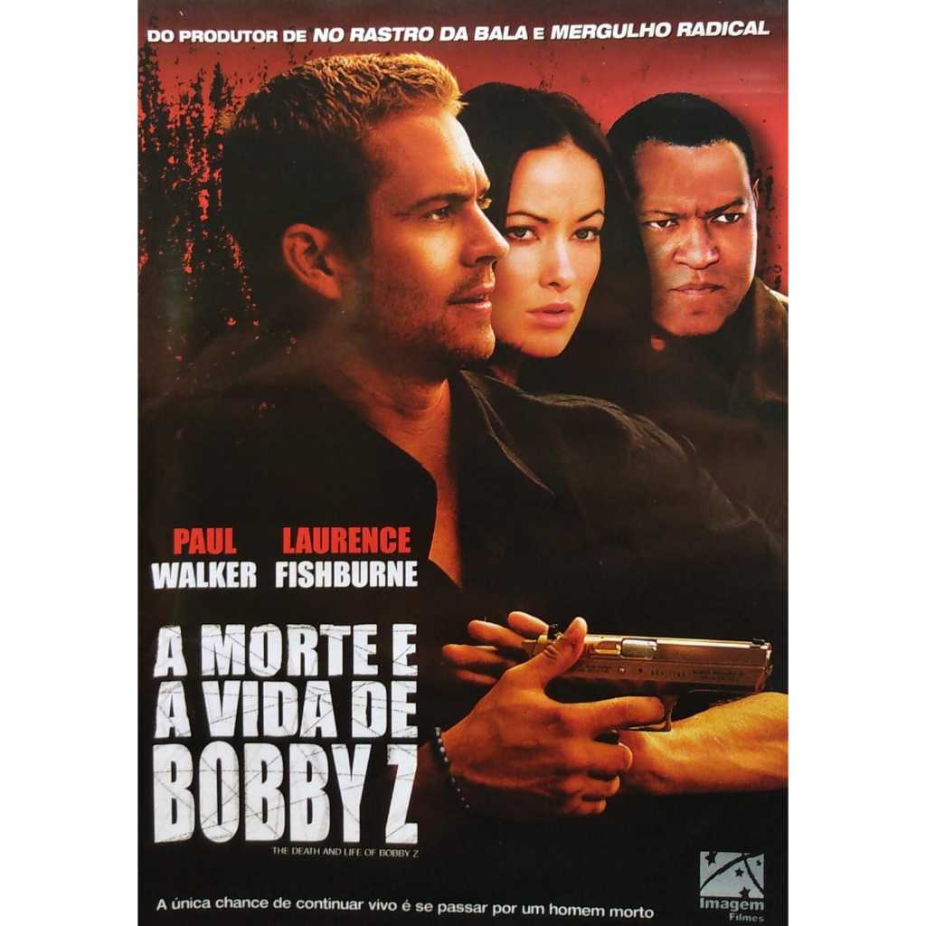 A Morte E A Vida De Bobby Z Dvd Paul Walker Laurence Fishburne