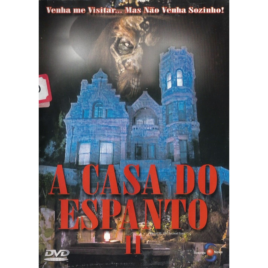 DVD A Casa do Espanto 2 (Bill Maher﻿, Gil Birmingham﻿, Kane Hodder, Devin DeVasquez, John Ratzenberger, Terror, Comédia)