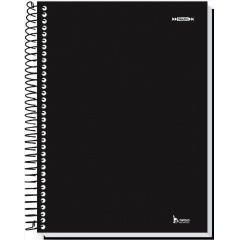 CADERNO PRETO 10 MATERIAS 200 FOLHAS (2582) em Oferta na Shopee