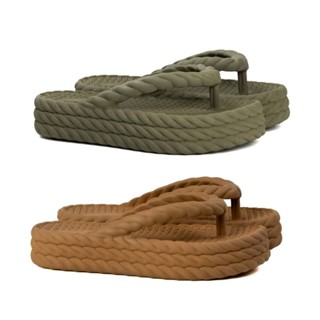 Kit 2 Pares Chinelo Nuvem Papete Plataforma Modelo Confortável Corda em Oferta na Shopee