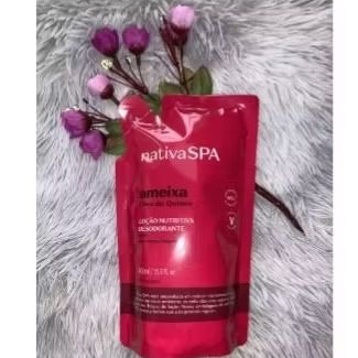 Refil Nativa SPA Loção Desodorante Hidratante Corporal Ameixa, 400 ml