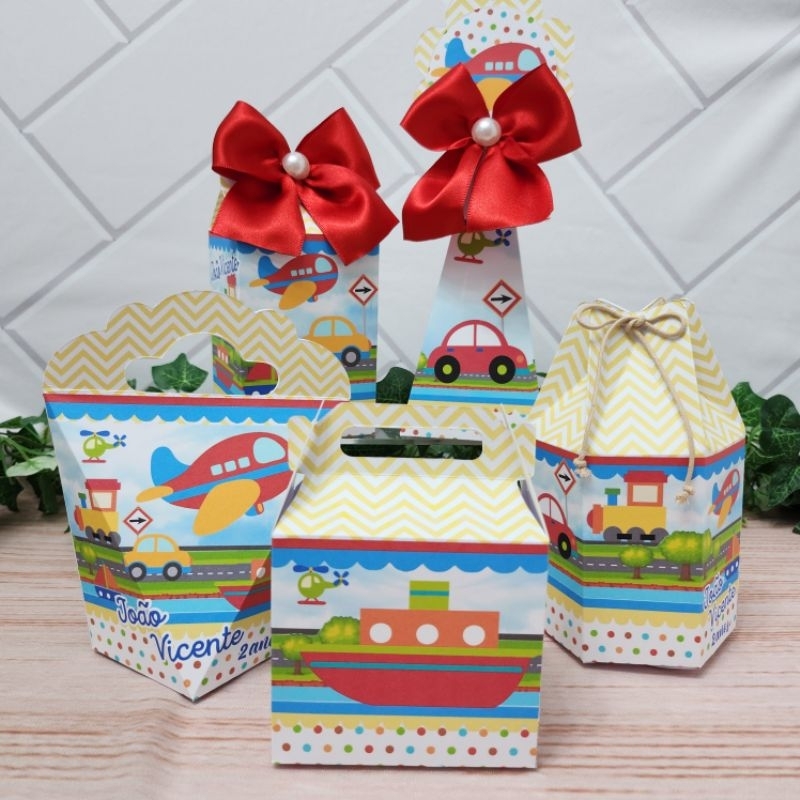 Carrinho Kit Personalizado l Kit Festa l Lembrancinha l Aniversario l Caixinhas Personalizadas l Festa Infantil