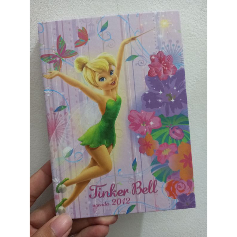 Agenda Fadas Sininho Tinker Bell - Grafons - antigo vintage raro anos 2000