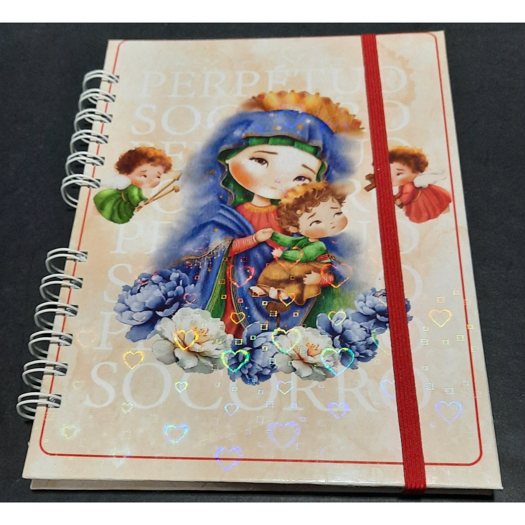 Caderno de anotações Nossa Senhora do Perpetuo Socorro