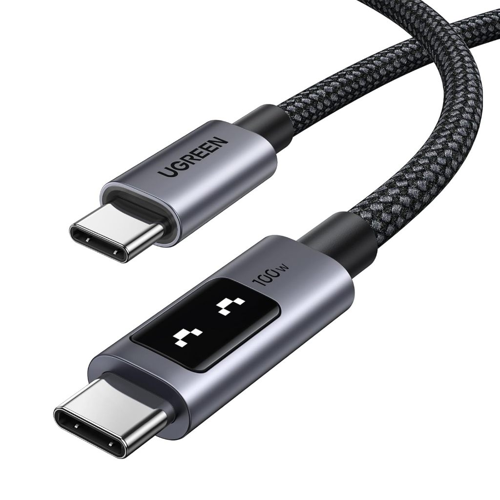 Cabo rápido UGREEN Uno USB C 100W 5A/20V 480 Mbps tipo C PD ( 2 metros - náilon 