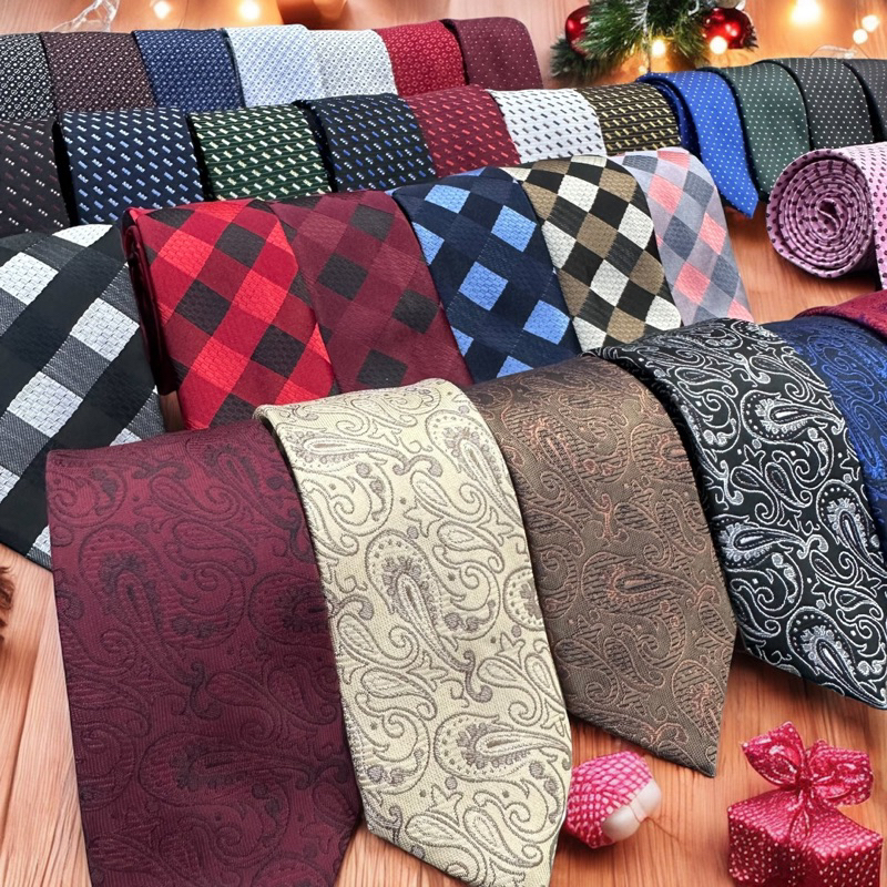 G510F Gravata Tradicional Masculina Premium Presente  de natal,dia pai Gravata masculina slim jacquard