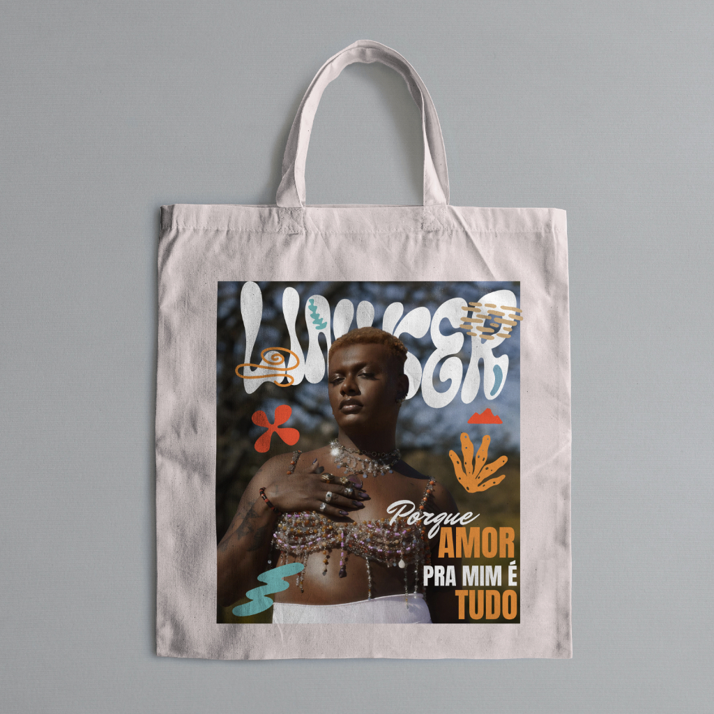 Bolsa Sacola Ecobag  Liniker - Tudo