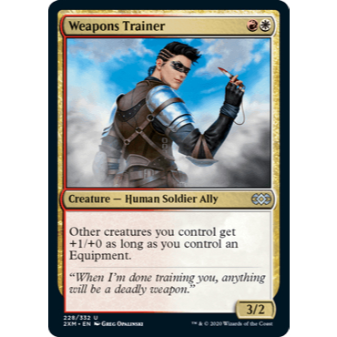 Treinador de 4rmas (Humano / Soldado) - Magic The Gathering