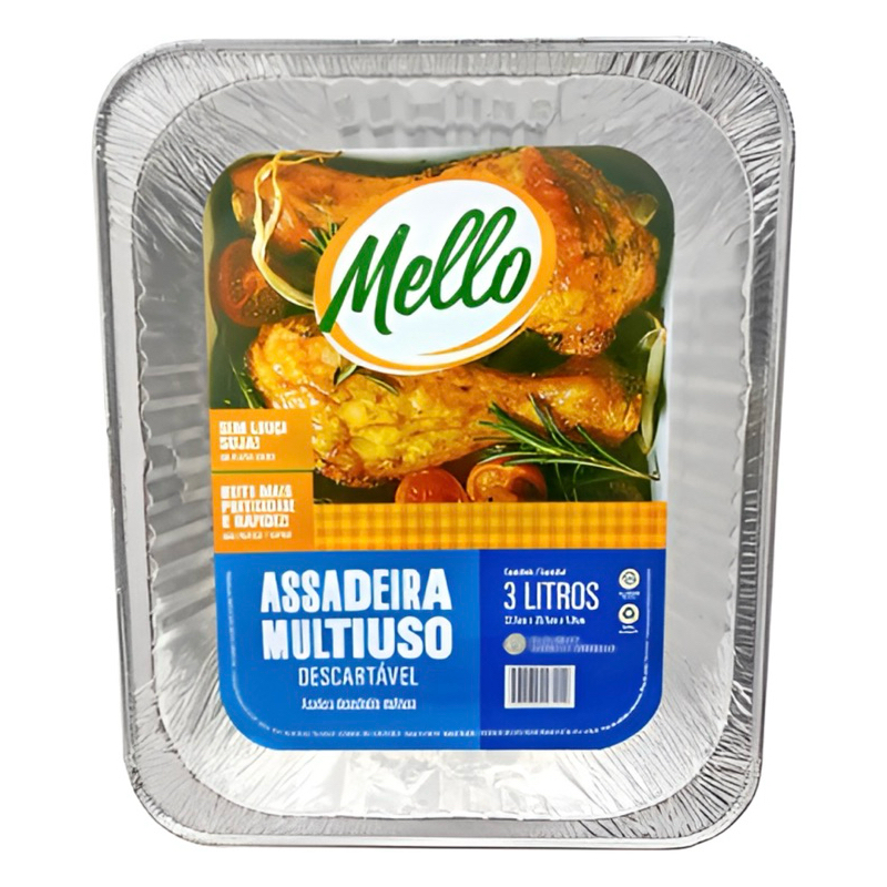 Assadeira Alumínio Descartável Retangular: Onde Comprar | BuscaProdutos