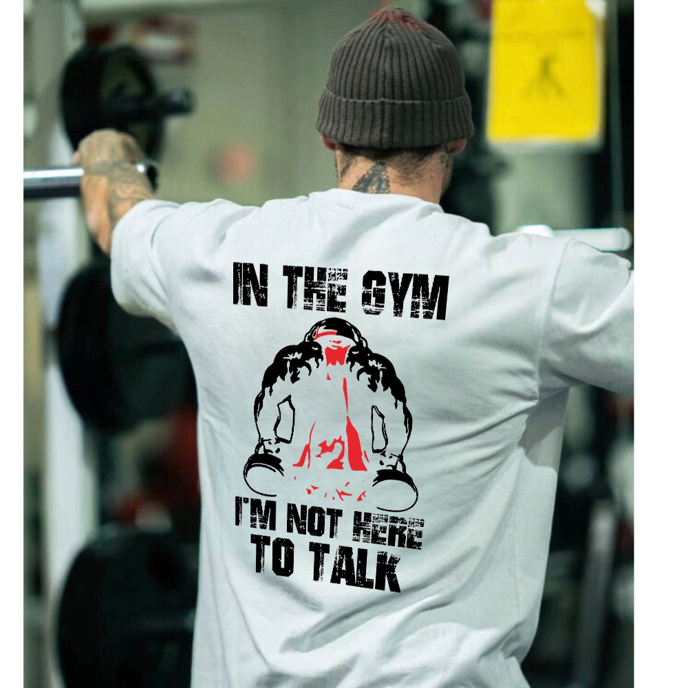 Camiseta Oversized Gym Academia Treino Confortavel Estilosa Premium Unissex