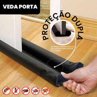 Veda Protetor Porta Impermeável 80cm/90cm Segura Pó Proteção Contra Insetos Poeira Vento - PROMOÇÃO em Oferta na Shopee